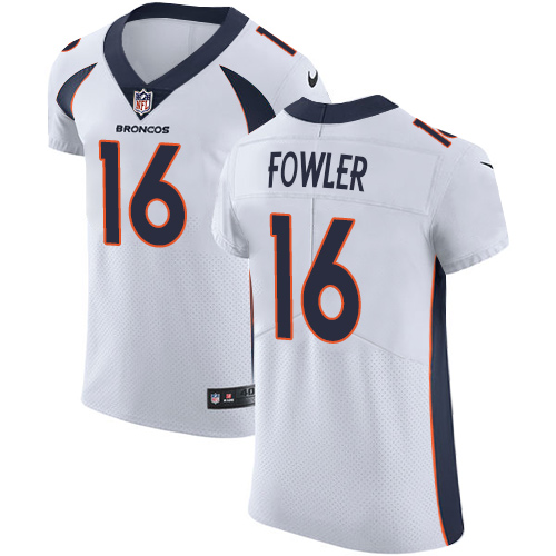 Nike Denver Broncos #16 Bennie Fowler White Men’s Stitched NFL Vapor Untouchable Elite Jersey