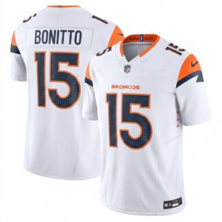 Nik Bonitto Denver Broncos Nike Mile High Collection Vapor F.U.S.E. Limited Jersey - White