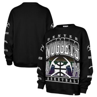 Denver Nuggets ’47 Women’s 2025/26 City Edition Go Big Oversized Sweatshirt – Black