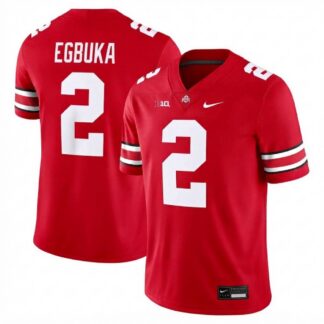 Emeka Egbuka Ohio State Buckeyes Nike Game Jersey - Scarlet