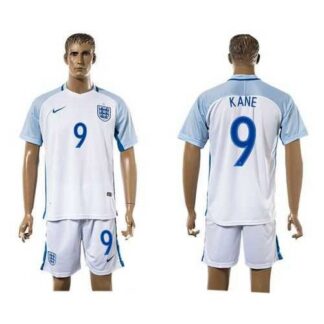 England #9 Kane Home Soccer Country Jersey