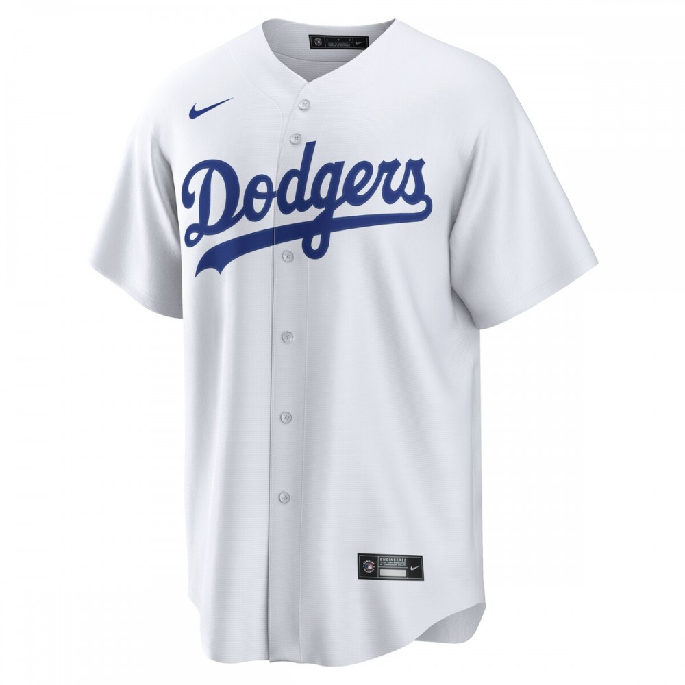 Miguel Vargas Los Angeles Dodgers Nike Replica Player Jersey - White - Image 2