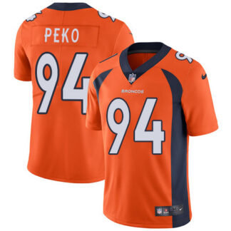 Nike Denver Broncos #94 Domata Peko Orange Team Color Men’s Stitched NFL Vapor Untouchable Limited Jersey
