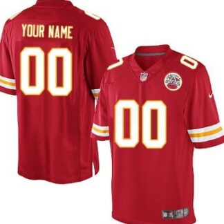 Men's Nike Kansas City Chiefs Customized Red Limited Jersey