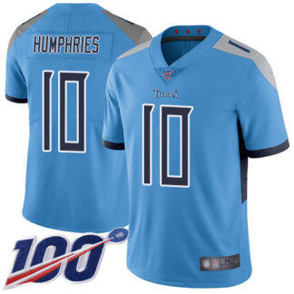 Nike Titans #10 Adam Humphries Light Blue Alternate Men's Stitched NFL 100th Season Vapor Limited Jersey