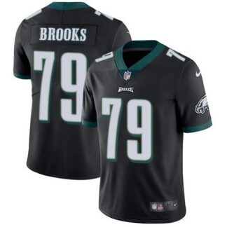 Nike Men & Women & Youth Eagles 79 Brandon Brooks Black NFL Vapor Untouchable Limited Jersey