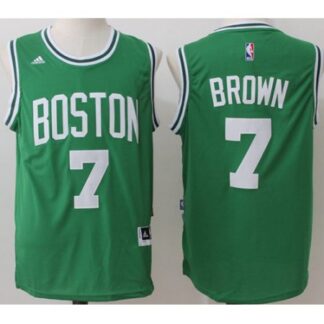 Men's Boston Celtics #7 Jaylen Brown Green NBA Jersey