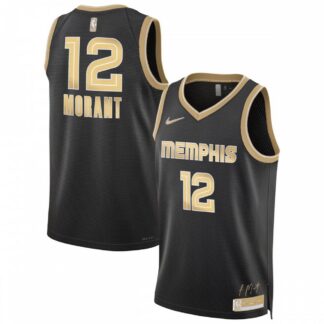 Breathable Ja Morant Memphis Grizzlies Nike Unisex Select Series Swingman Jersey – Black for game day