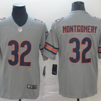 Nike Bears 32 David Montgomery Gary Inverted Legend Limited Jersey