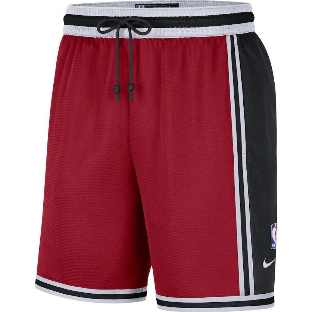 Men's Miami Heat Nike Pre-Game Performance Shorts - Red/Black - Image 2