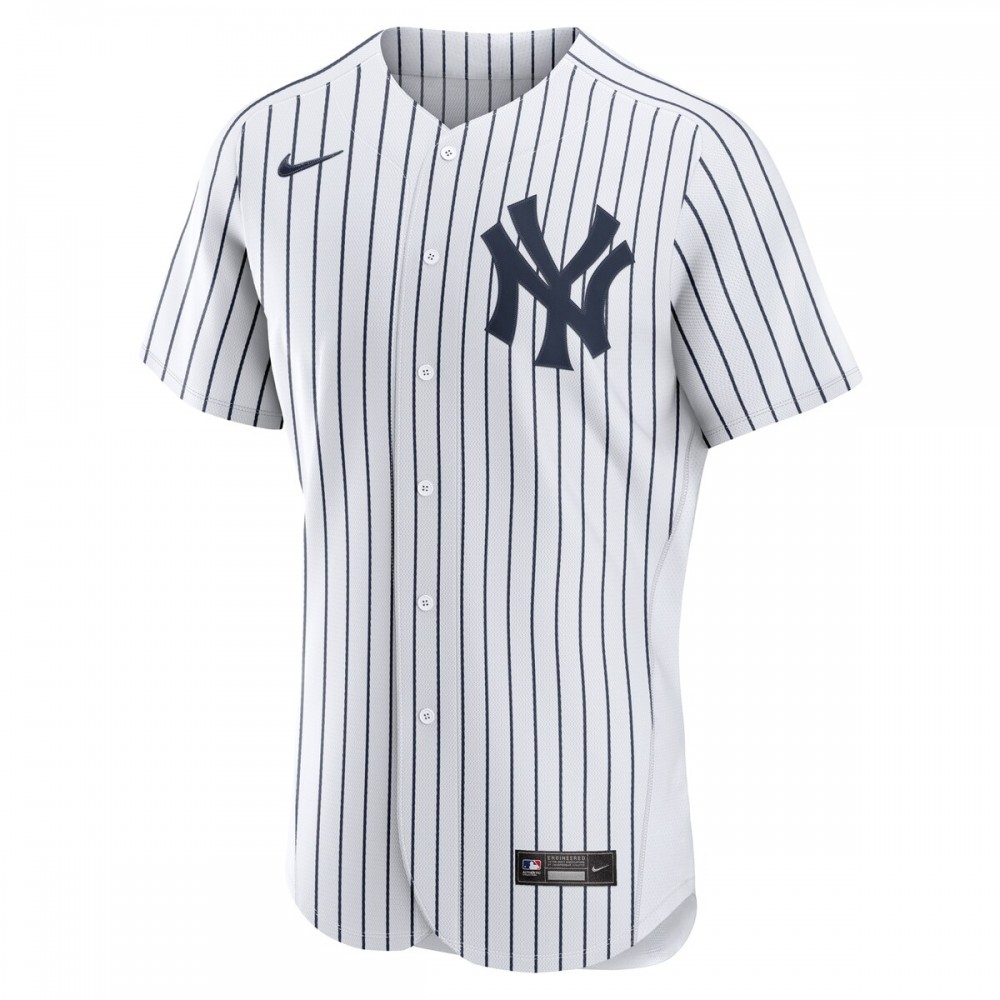 Wade Boggs New York Yankees Nike Home Authentic Retired Player Jersey - White - Image 2