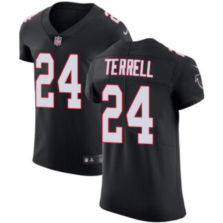 Nike Atlanta Falcons #24 A.J. Terrell Black Alternate Men’s Stitched NFL New Elite Jersey