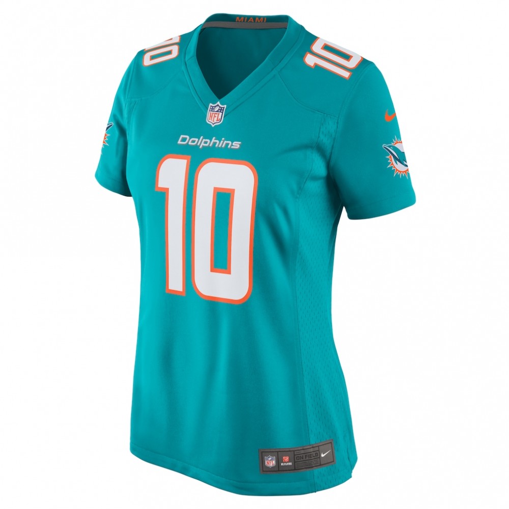 Tyreek Hill Miami Dolphins Nike Women's Player Jersey - Aqua - Image 2