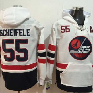 Winnipeg Jets #55 Scheifele White 2017 Winter Classic Stitched NHL Hoodie