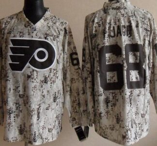 Philadelphia Flyers #68 Jaromir Jagr White Camo Jerseys
