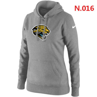 Breathable Nike Jacksonville Jaguars Team Logo Womens Pullover Hoodies (1) for game day
