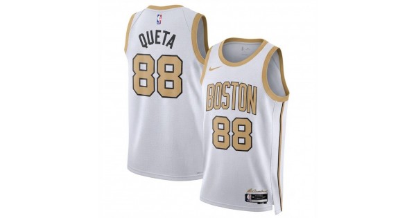Neemias Queta Boston Celtics Nike Unisex 2025/26 White Swingman Jersey - City Edition - Image 2