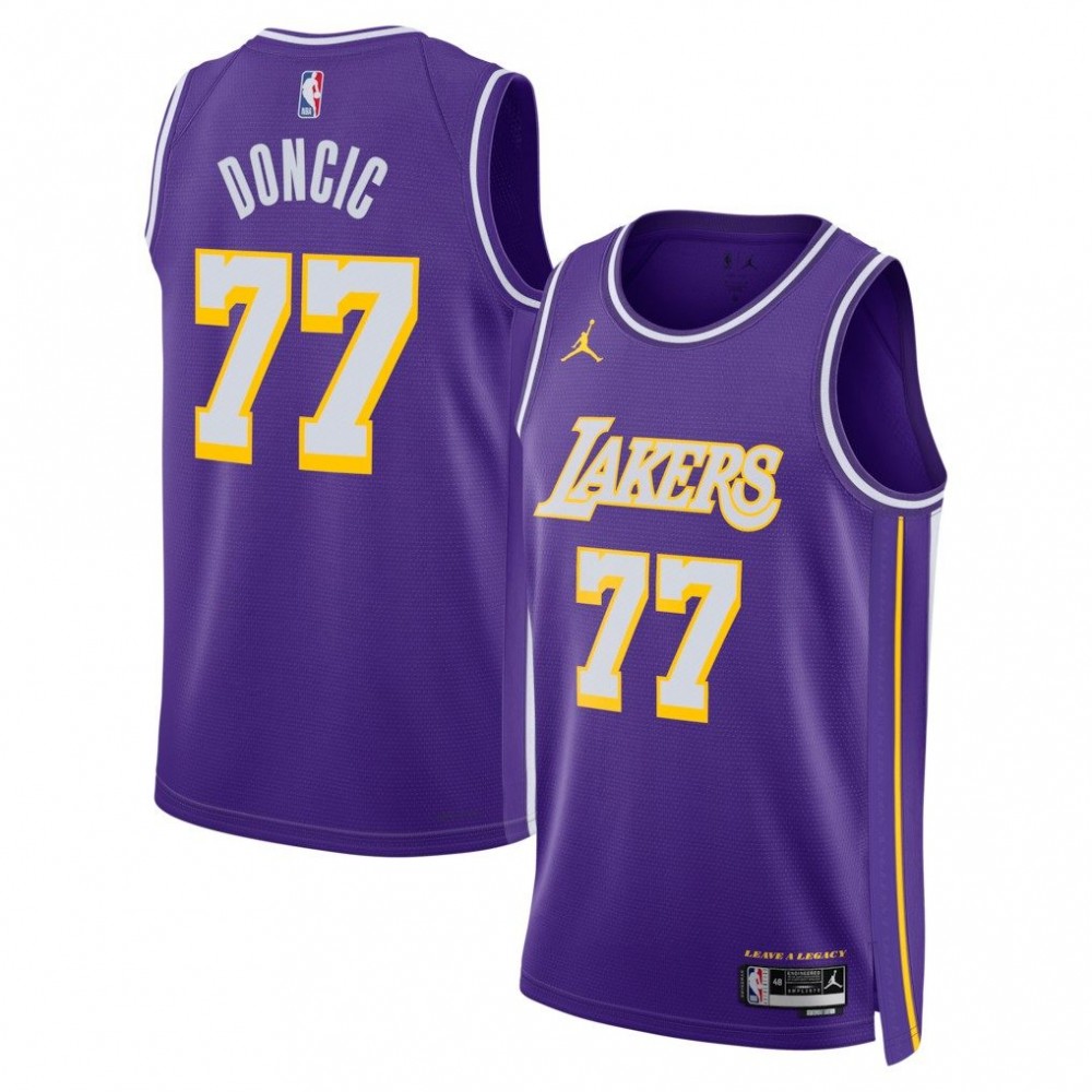 Luka Dončić Los Angeles Lakers Jordan Brand Unisex 2025/26 Swingman Jersey - Statement Edition