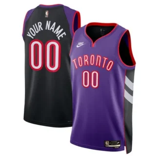 Men's Toronto Raptors Nike Purple Swingman Classic Edition Custom Jersey