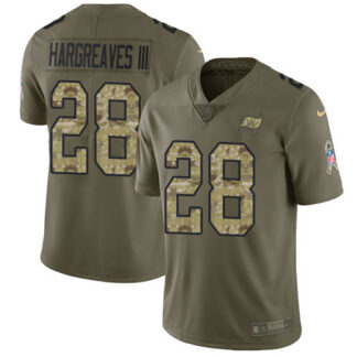 Nike Tampa Bay Buccaneers #28 Vernon Hargreaves III Olive/Camo Youth Stitched NFL Limited 2017 Salute to Service Je...
