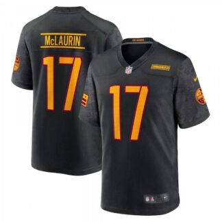 Terry McLaurin Black Washington Commanders Nike Alternate Game Player Jersey