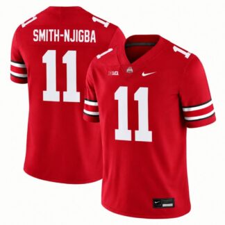 Jaxon Smith-Njigba Ohio State Buckeyes Nike Game Jersey - Scarlet