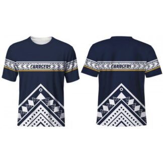 Breathable Men's Los Angeles Chargers Navy T-Shirt 57Q6 for game day