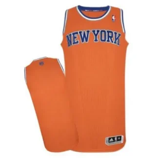 Men‘s New York Knicks Orange Alternate Revolution 30 Jersey