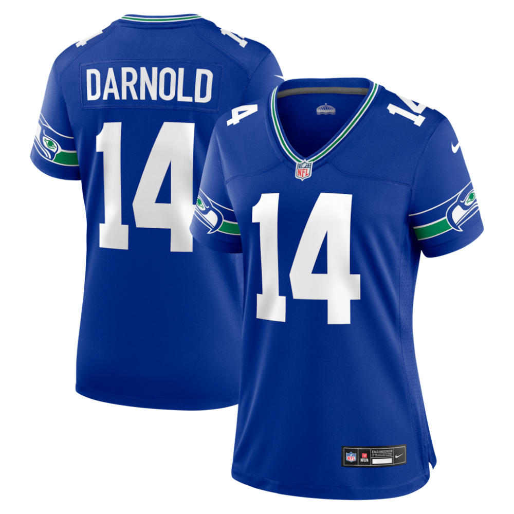 Sam Darnold Seattle Seahawks Nike Women's Alternate 2 Game Jersey - Royal