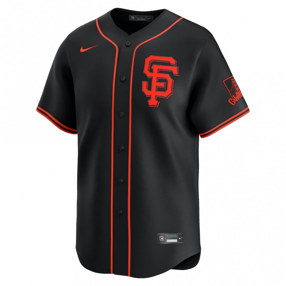 Jung Hoo Lee San Francisco Giants Nike Alternate Limited Player Jersey - Black - Image 2