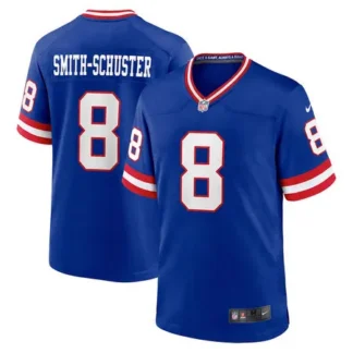 Men's New York Giants #8 JuJu Smith-Schuster Nike Royal Alternate Legacy Game Jersey