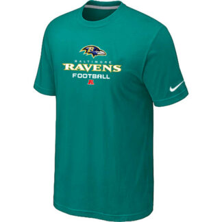 Baltimore Ravens Critical Victory Green T-Shirt