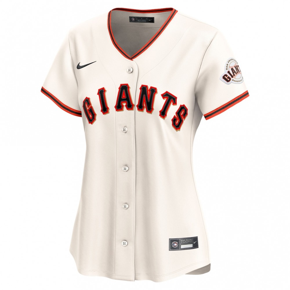 Rafael Devers San Francisco Giants Nike Women's Home Limited Player Jersey - Cream - Image 2