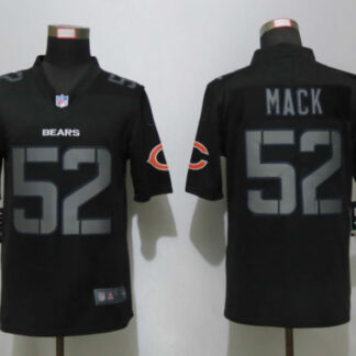 Nike Bears 52 Khalil Mack Black Vapor Impact Limited Jersey