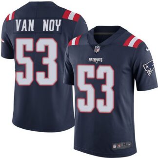 Nike Men & Women & Youth Patriots 53 Kyle Van Noy Navy Color Rush Limited Jersey