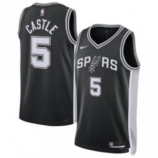 Stephon Castle San Antonio Spurs Nike Unisex Swingman Player Jersey - Icon Edition - Black
