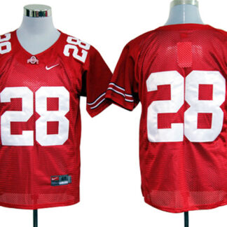 Ohio State Buckeyes #28 Dominic Clarke Red NCAA Jerseys