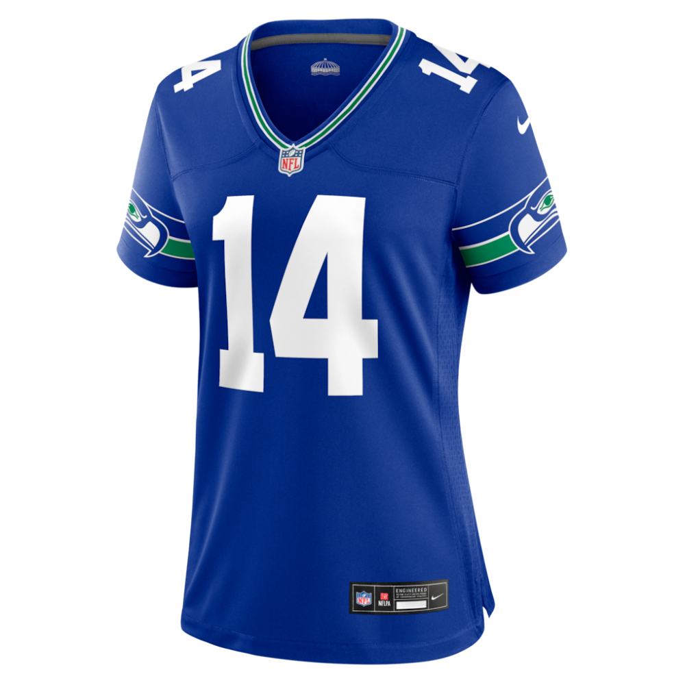 Sam Darnold Seattle Seahawks Nike Women's Alternate 2 Game Jersey - Royal - Image 2