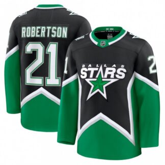 Jason Robertson Dallas Stars Alternate Premium Player Jersey - Black