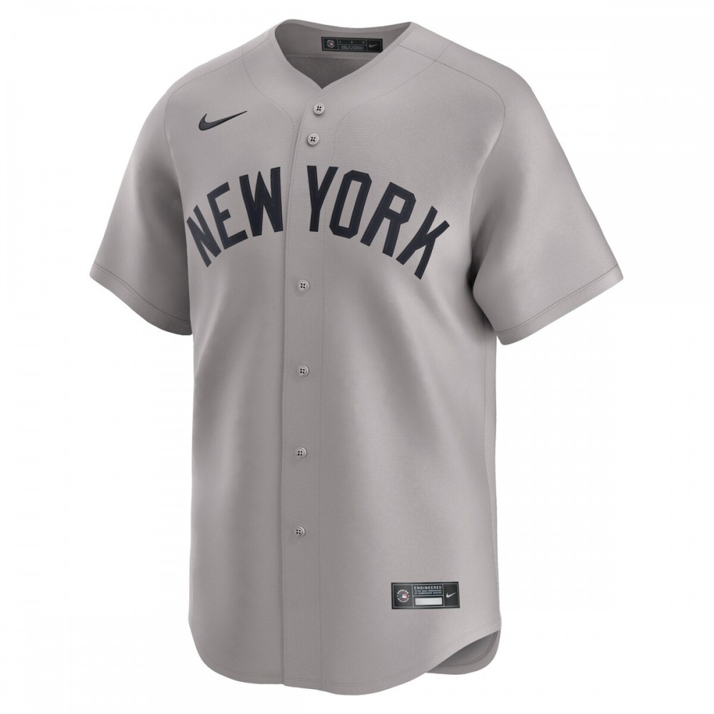 Anthony Volpe New York Yankees Nike Away Limited Player Jersey - Gray - Image 2