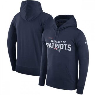 New England Patriots Club Nike Therma NFL Pullover Hoodie