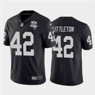 Nike Raiders 42 Cory Littleton Black 2020 Inaugural Season Vapor Untouchable Limited Jersey Dzhi