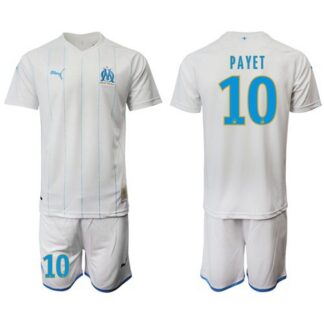 Marseille #10 Payet Home Soccer Club Jersey