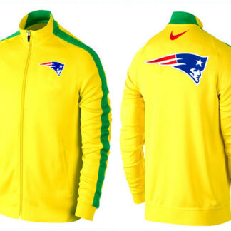NFL New England Patriots Team Logo 2015 Men Football Jacket (4)