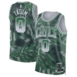 Youth Boston Celtics #0 Jayson Tatum Green 2025/26 Select Series Jersey