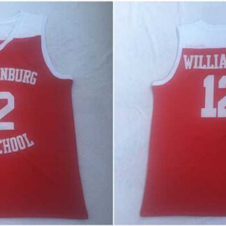 Spartanburg Griffins 12 Zion Williamson Red High School Basketball Jersey