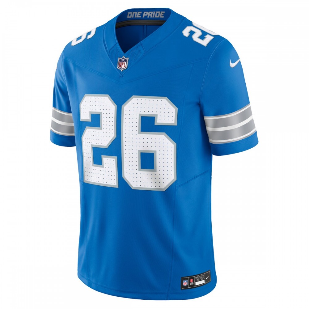 Jahmyr Gibbs Detroit Lions Nike Vapor F.U.S.E. Limited Jersey - Blue - Image 2