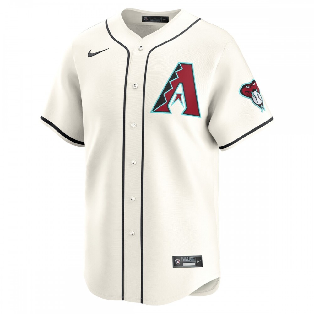 Arizona Diamondbacks Nike Youth Home Limited Custom Jersey - White - Image 2