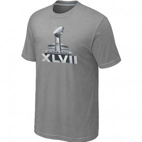 Super Bowl XLVII Logo L.Grey T-Shirt