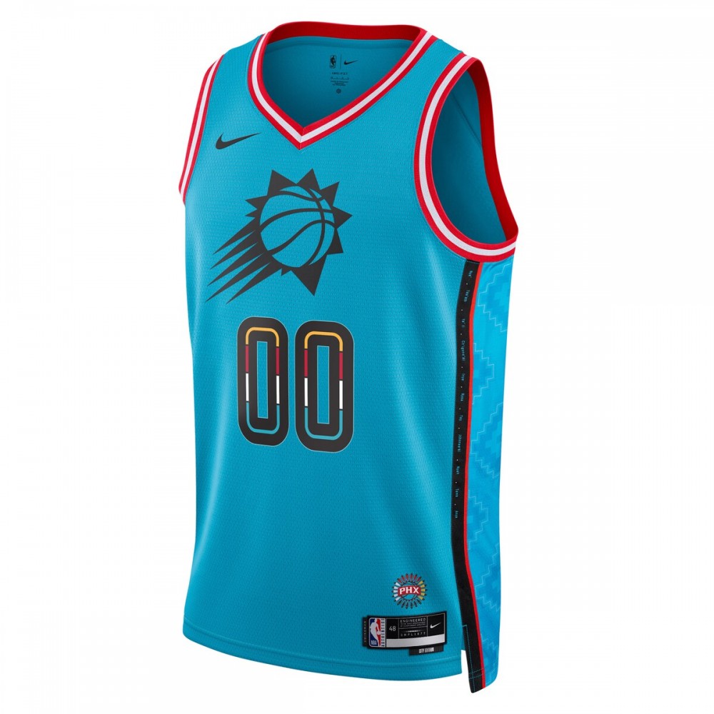 Phoenix Suns Nike Unisex 2022/23 Swingman Custom Jersey - City Edition - Purple - Image 2